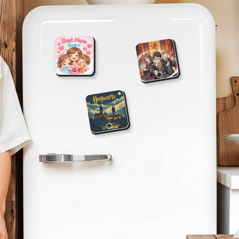 Personalized Best Mom Ever Musical Fridge Magnet Custom Song Photo Magnet with Speaker & USB Charging for Mom